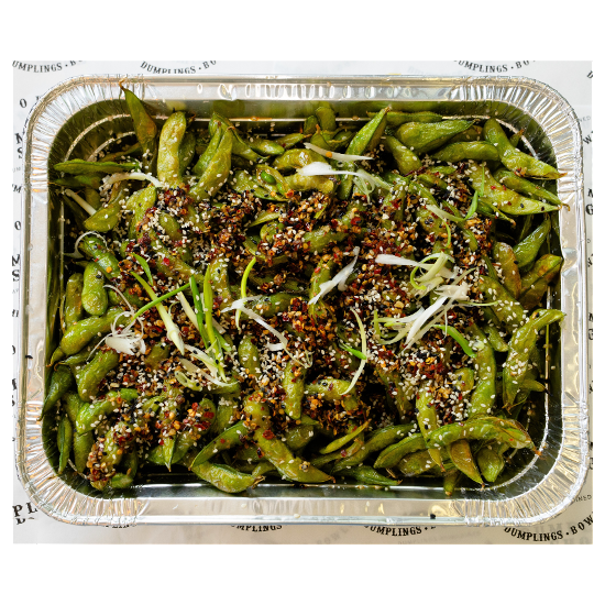Blistered Edamame