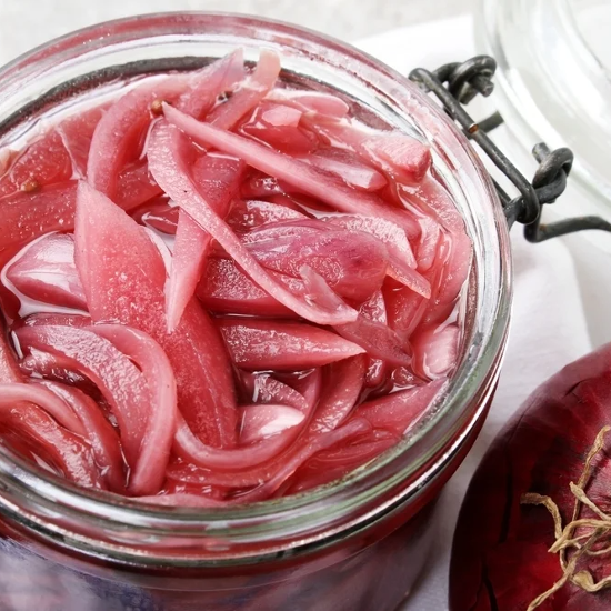 Red Onion Pickles
