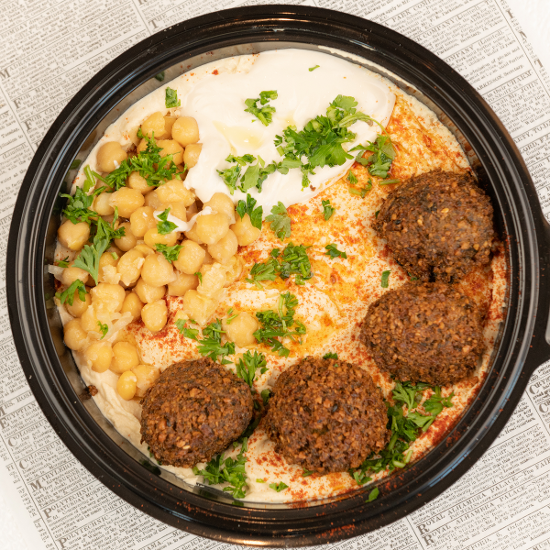Falafel Hummus