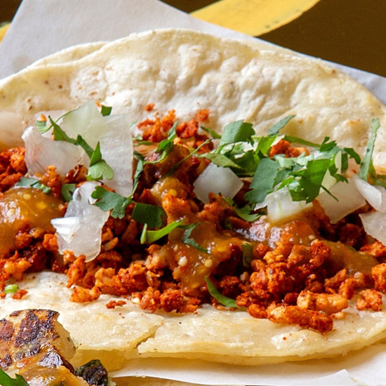 Vegan Chorizo Tacos