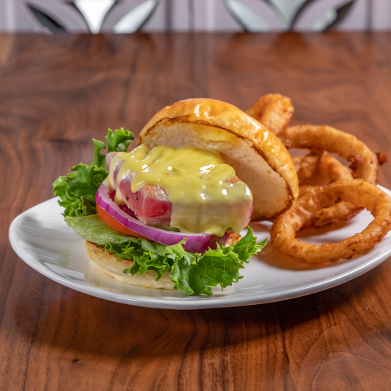Yellowfin Tuna Burger
