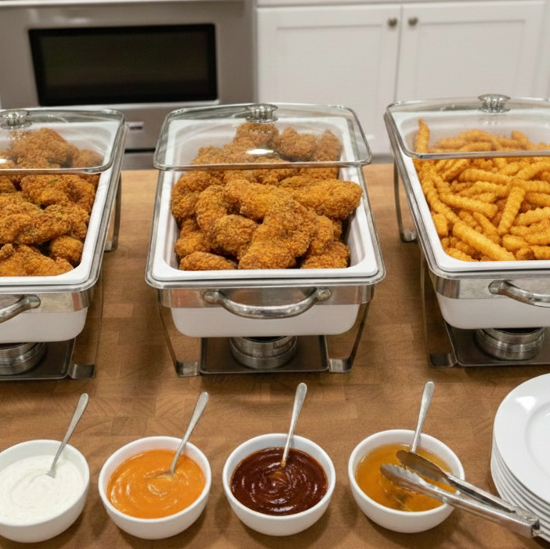 Chicken Tender Sauce Bar