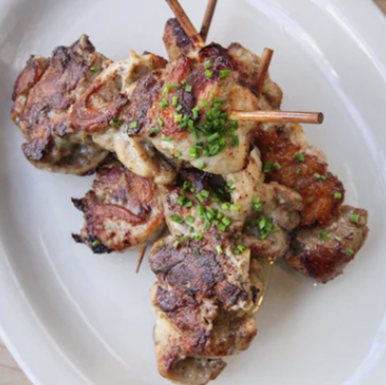 Za'atar Chicken Skewers