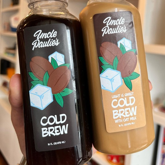 House Made Light & Sweet Cold Brew w/Oat Milk