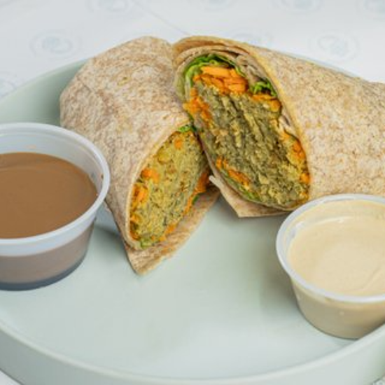 Whole Wheat Falafel Wrap
