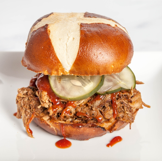 Pulled Pork Sandwich Platter