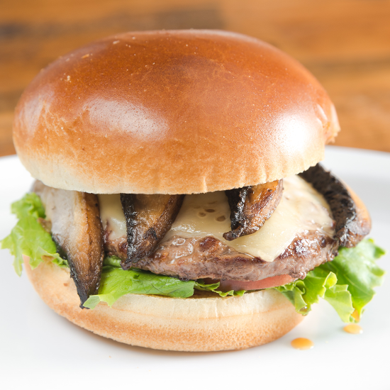 Mushroom & Swiss Burger