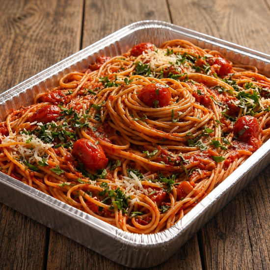 Spaghetti al Pomodoro e Basilico (V)