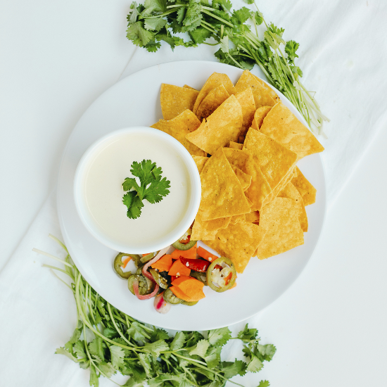 Catering Queso (16oz) (with chips)