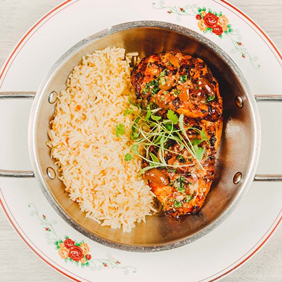 Herb Marinated Chicken & Rice