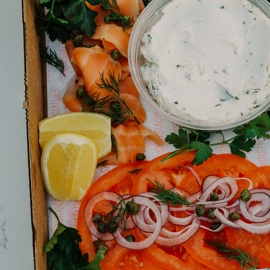 Smoked Salmon Board