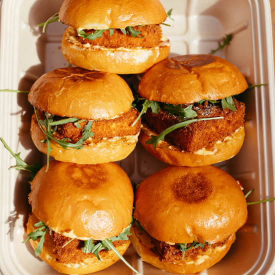 Little Egg Katsu Sandwiches