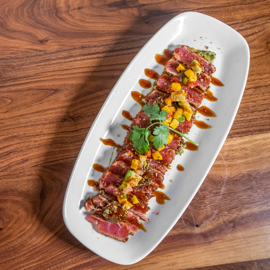 BLACKENED SEARED AHI TUNA