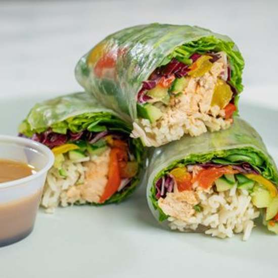 Salmon Rice Wrap
