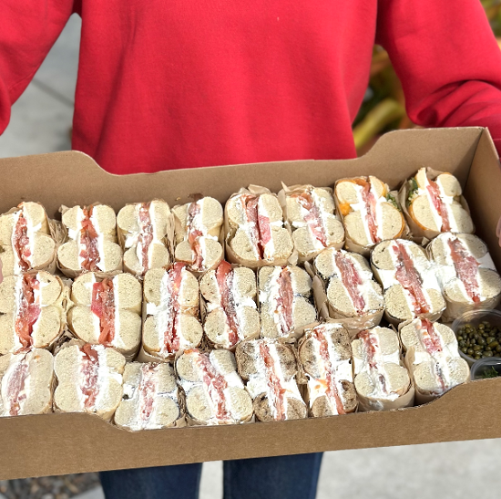 Lox Sandwich box
