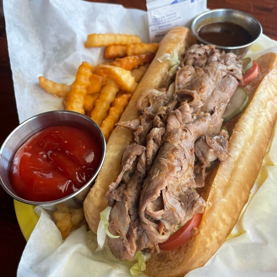 Prime Rib Debris Poboy