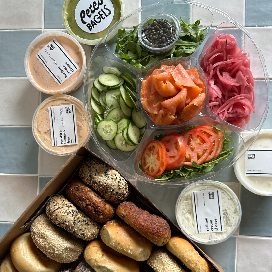 Lox Bagel Breakfast