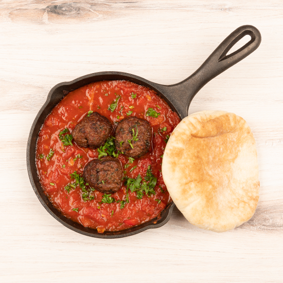 Vegan Meatball Shakshuka