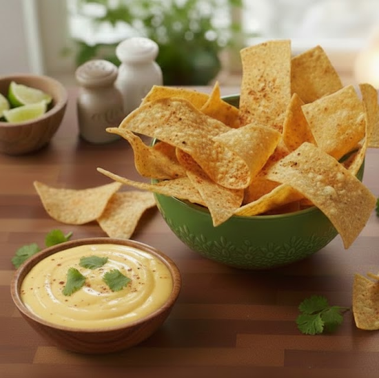 Queso & Chips Dip