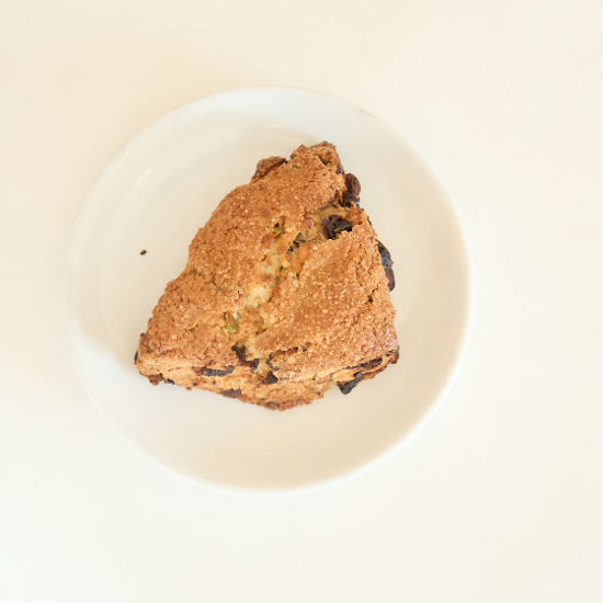 Sour Cherry Chocolate Scone