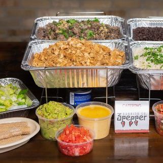 Rice & Salad Bowl Bar for 10 - 39 (w/ Chips, Dips & Churros)