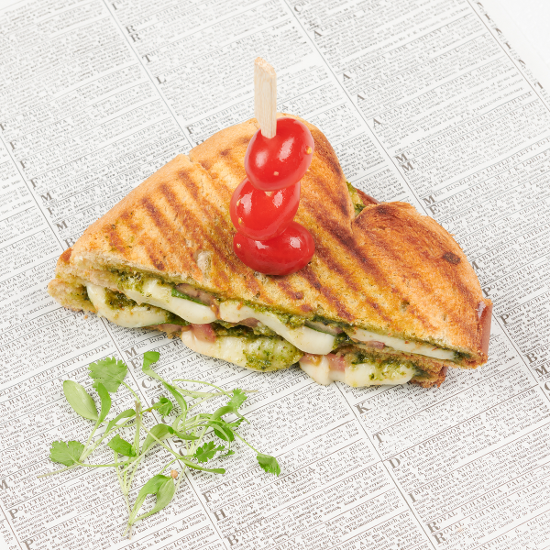 Pesto Caprese Sandwich