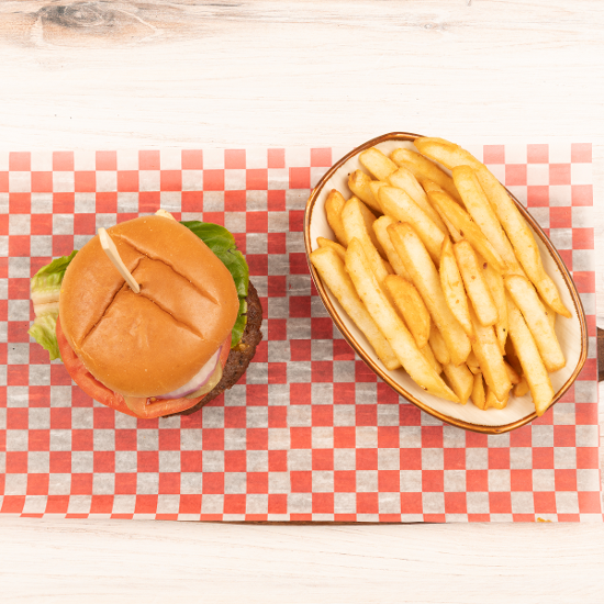 Landwer's Vegan Burger & Fries