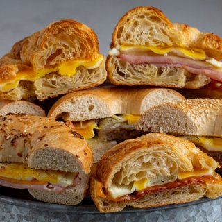 Hot Breakfast Sandwich Tray