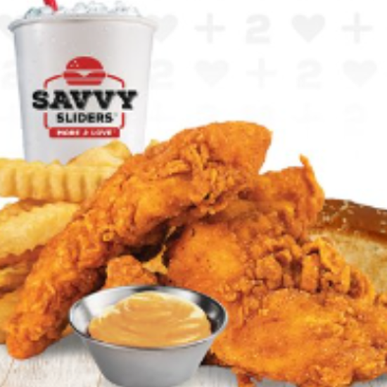 5 Piece Chicken Fingers Combo Box