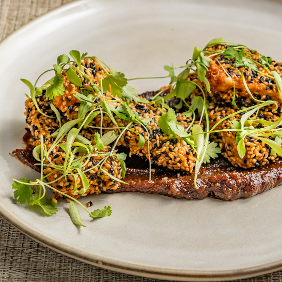Sesame Crusted Feta