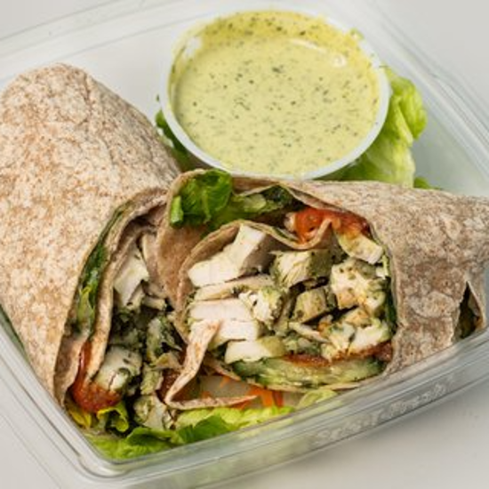 Pesto Chicken Wrap