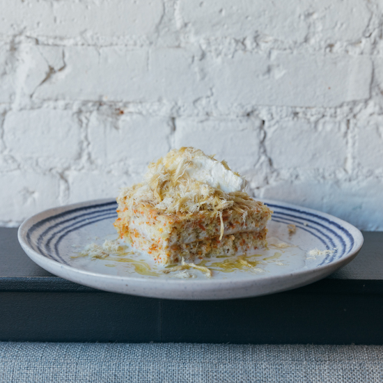 Tres Leches Carrot Cake