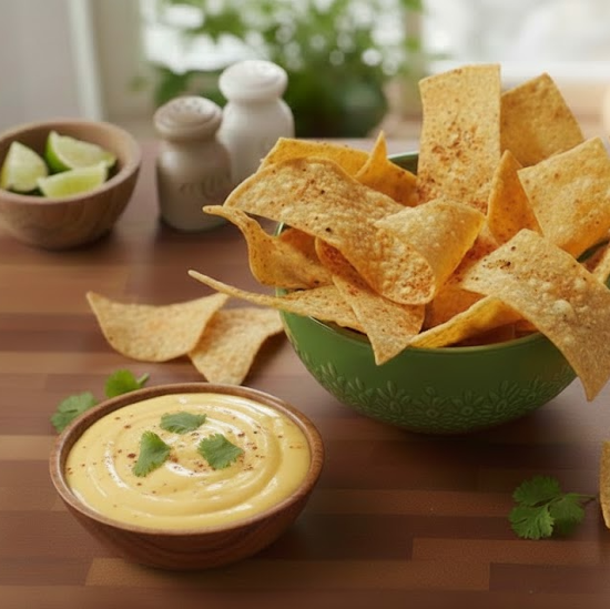 Queso & Chips Dip