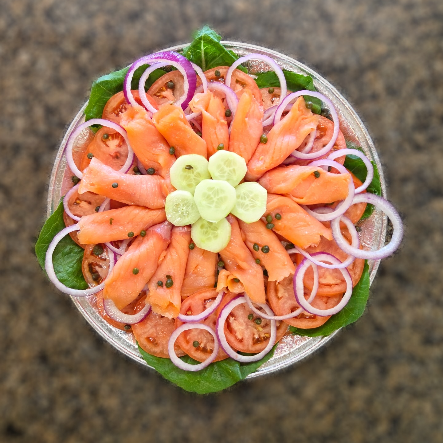 Small Deluxe Lox Platter