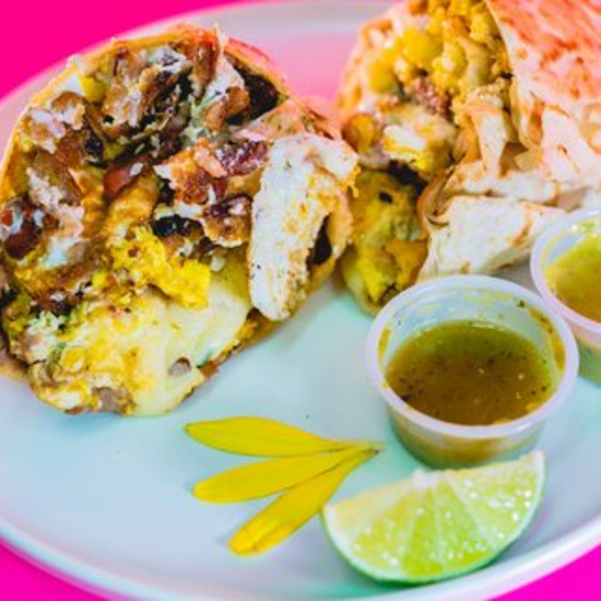 Bacon, Egg & Cheese Breakfast Burrito