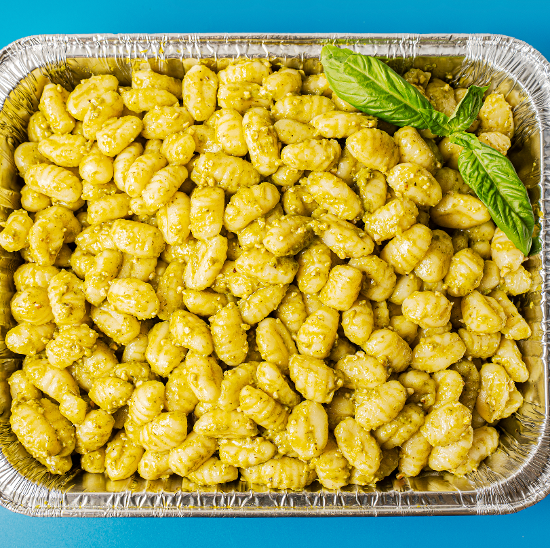 Full Tray Gnocchi Al Pesto