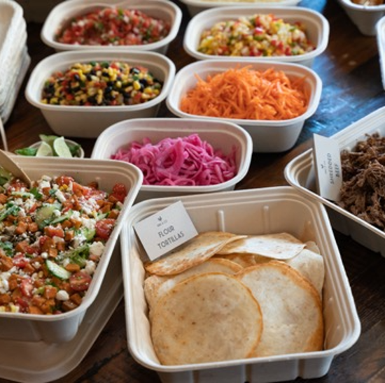 Build-Your-Own Taco Bar (10-person minimum)