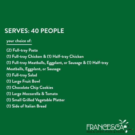 40 Guests (Premium)