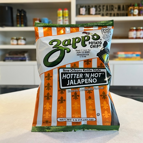 Zapp's Hotter N' Hot Jalapeño Potato Chips