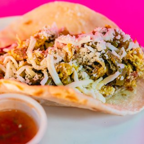 Nopalitos Egg & Cheese Breakfast Taco
