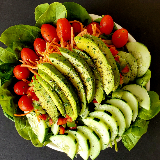 Avocado Garden Salad