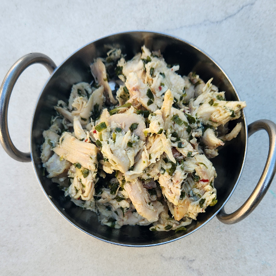 Pulled Chimichurri Chicken