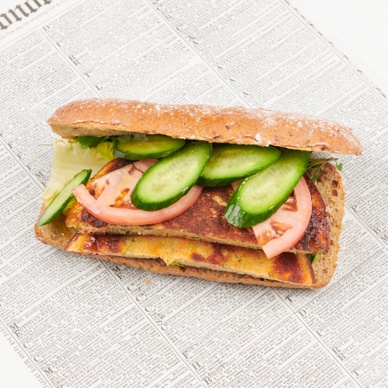 Vegan Omelet Sandwich