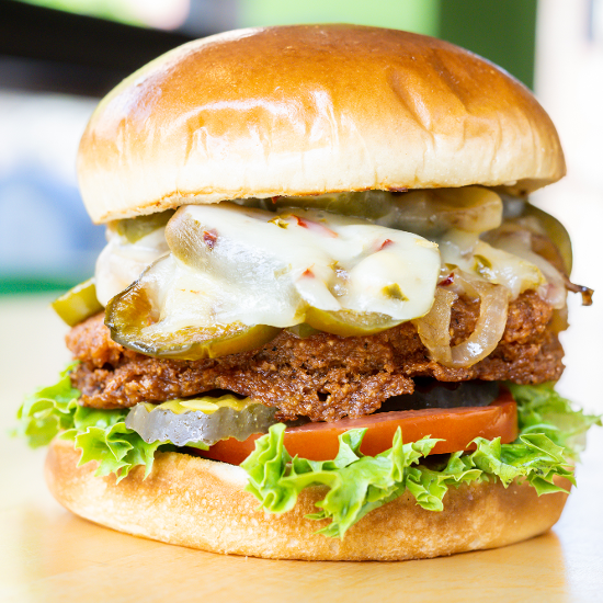 Spicy Veggie Burger