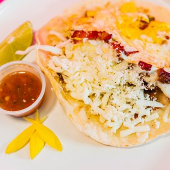 Bacon, Egg & Cheese Breakfast Taco
