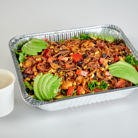 Avocado Bacon Ranch Salad
