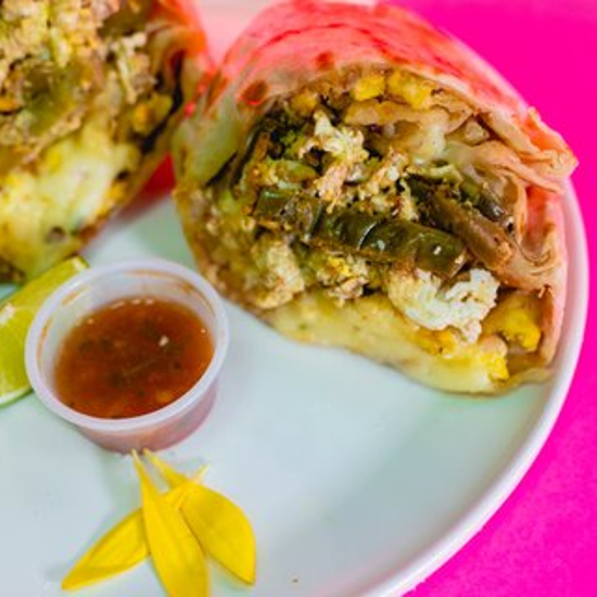 Nopalitos Egg & Cheese Breakfast Burrito
