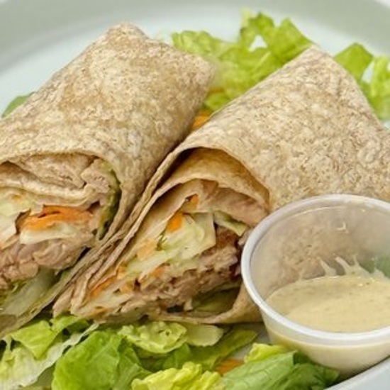 BBQ Chicken Slaw Wrap