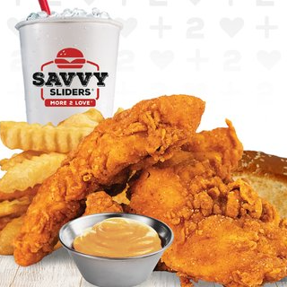 3 Piece Chicken Fingers Combo Box