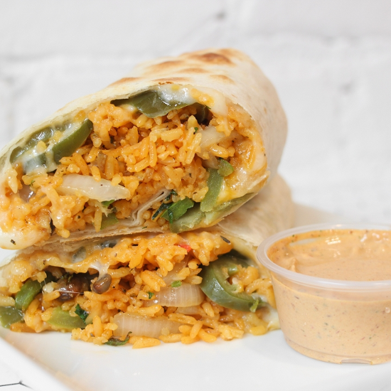 Latin Veggie Burrito